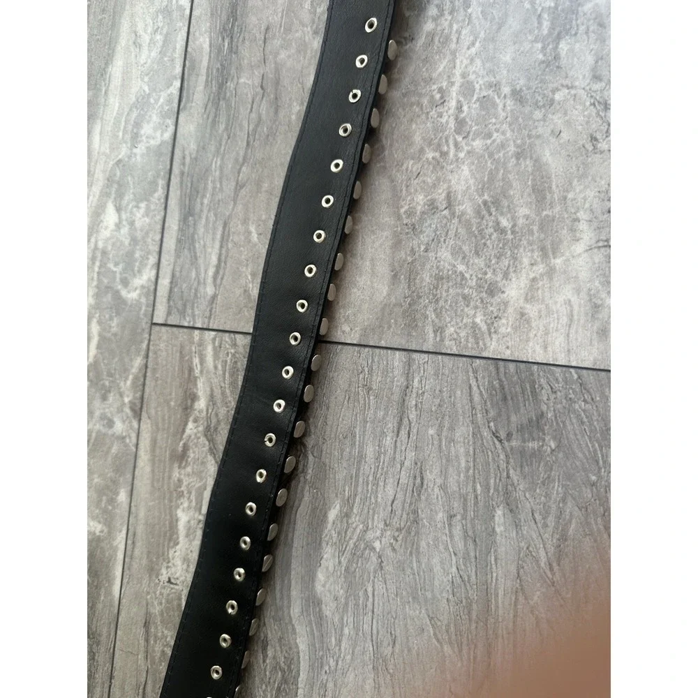 Studded Belt Bullet Rivets Belt Y2k Secene Costume Women Men Goth Belts 44